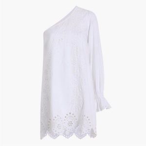 NWT Hill House -Linen Mini Mila dress Small - White